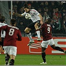 Tempácký fotograf na utkání Evropské ligy mezi Spartou a Liverpoolem