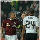 Tempácký fotograf na utkání Evropské ligy mezi Spartou a Liverpoolem