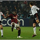 Tempácký fotograf na utkání Evropské ligy mezi Spartou a Liverpoolem